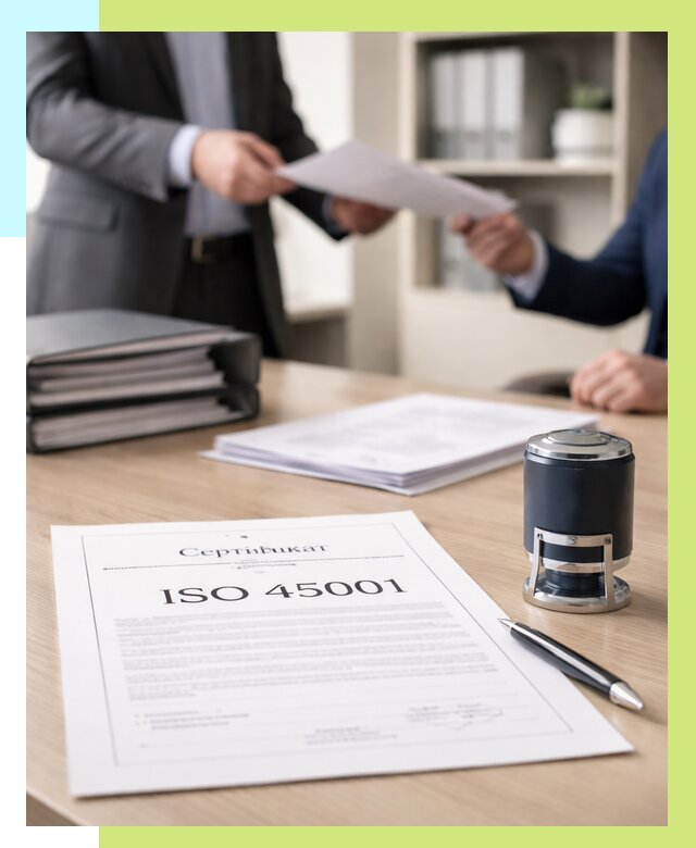 Сертификат ISO 45001 в Лыткарине под ключ от 46094 р. | Сертэкс